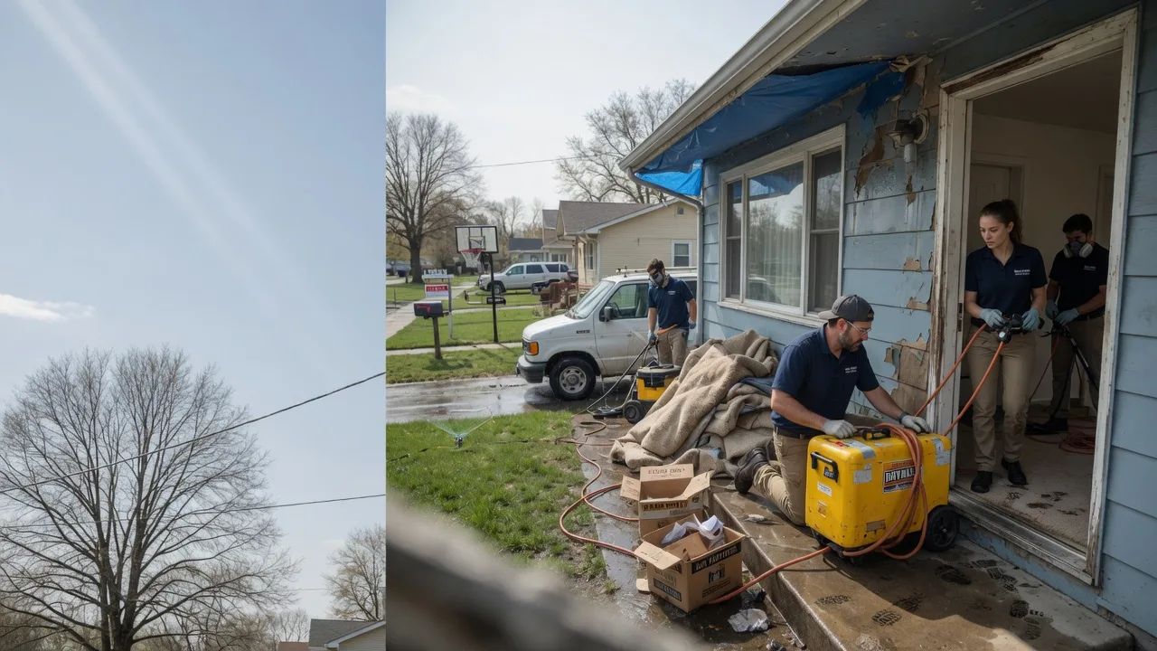 Basement Flood Cleanup in Ollie, IA near me